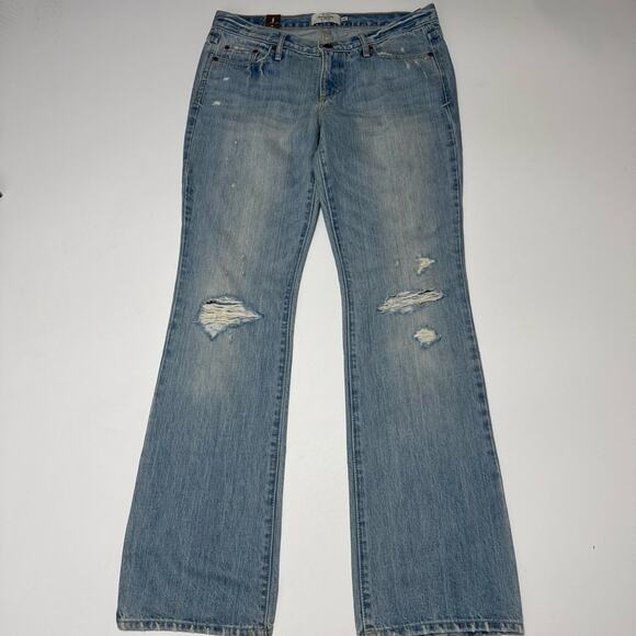 Y2K Vintage Abercrombie & Fitch Emma Low Rise Bootcut Jean NWT - Picture 4 of 7